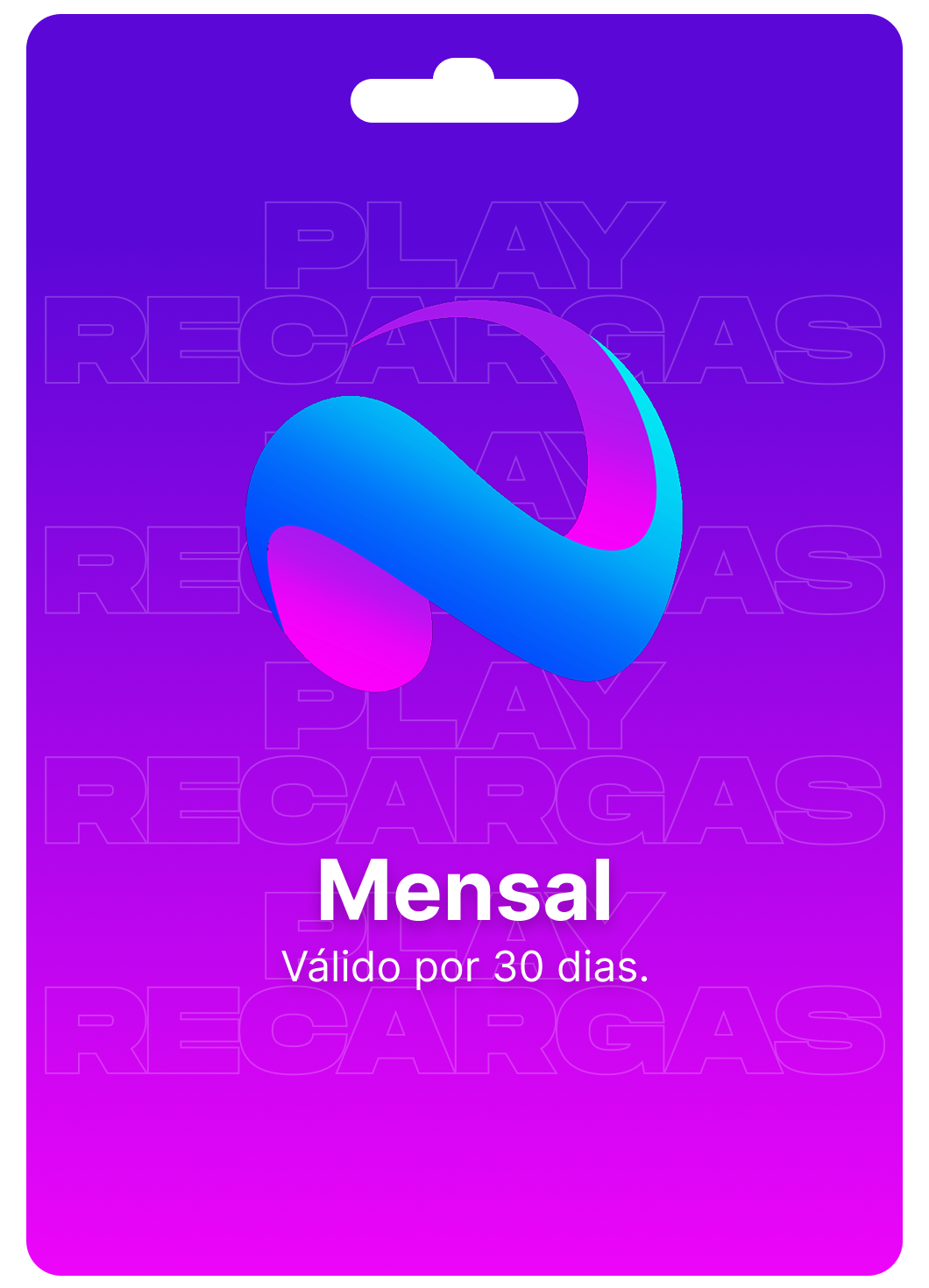 Gift Card NUVI TV - Mensal