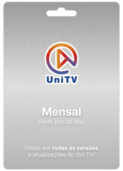Gift Card UNITV- Mensal