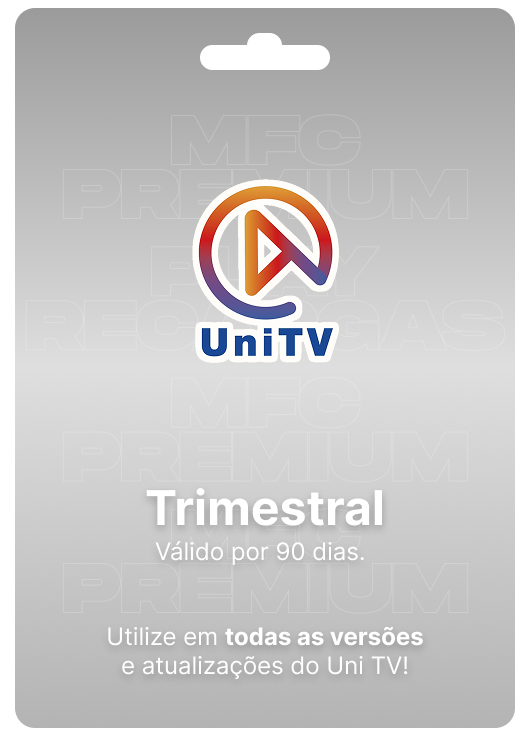 Gift card UNITV- TRIMESTRAL
